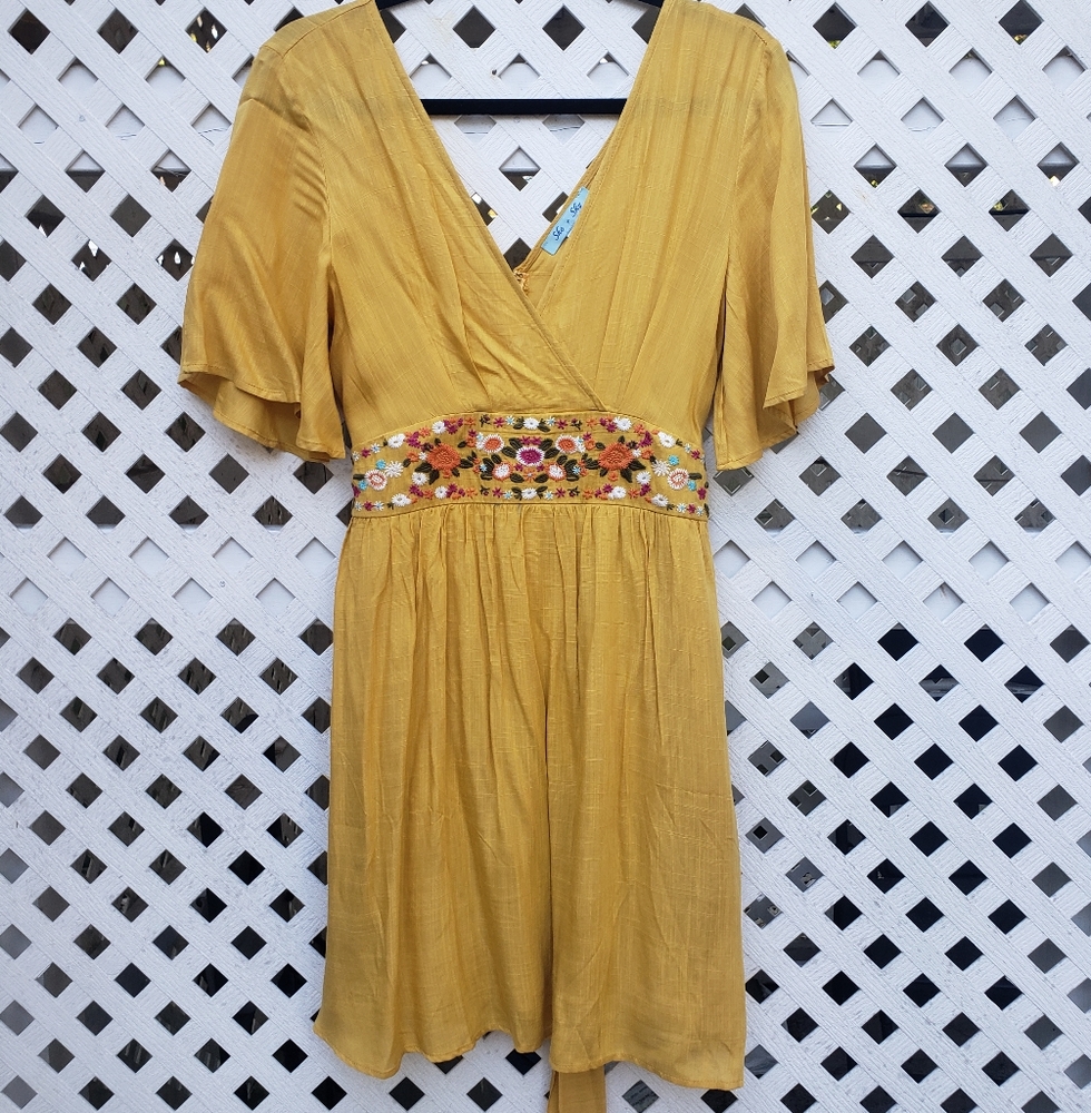 Embroidered dress